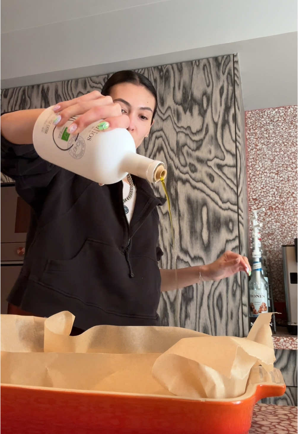 A post by @chloegervaisspam on TikTok caption: Skinny legend focaccia 