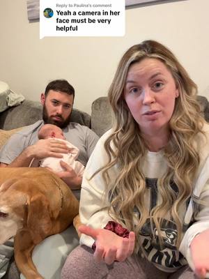 A post by @theblondebrewer on TikTok caption: Replying to @Paulina Thank You guys for all the support! It really means a lot. ♥️ #newborn #postpartum #relationshipgoals 