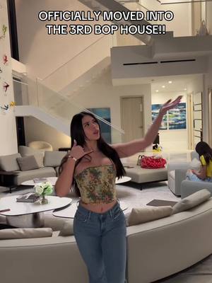 A post by @aishah on TikTok caption: IM SO EXCITED WE HAVE A HOUSE AGAIN @Bop House 