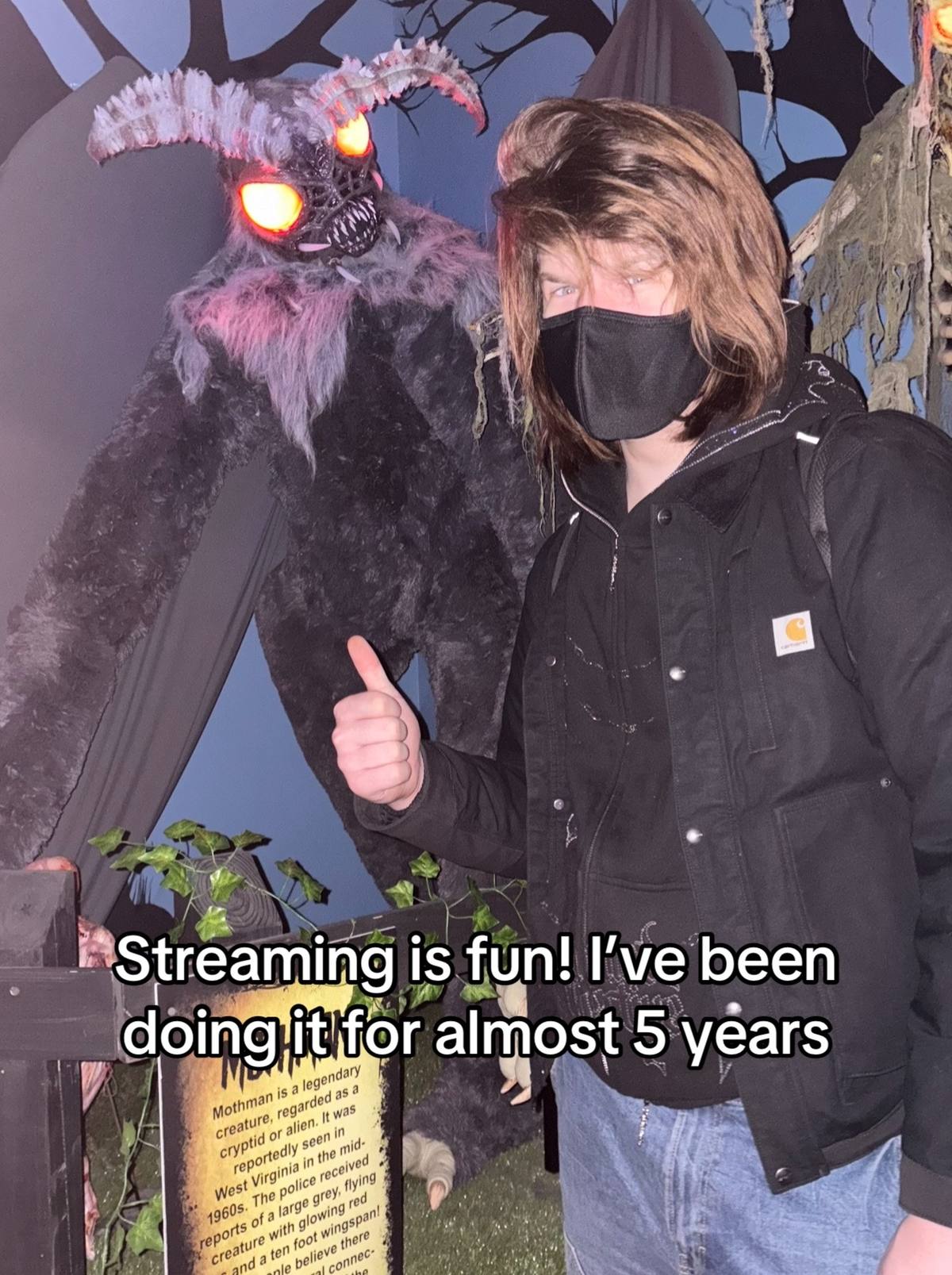 A post by @ranboolive on TikTok caption: Streaming has been really fun, I’ve learned a lot and have had a lot of fun :) I’m excited to keep making things for yall! #fyp #ranboo 