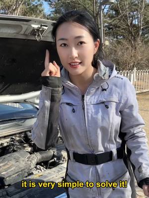 A post by @chequanxiaoqiao on TikTok caption: Simple car repair series#cardriving #carrepair #carskills #cartok #cars #car #cartips #fyp