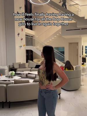 A post by @aishah on TikTok caption: NEW @Bop House !!! can’t wait to give a full tour it’s our BIGGEST one yet 