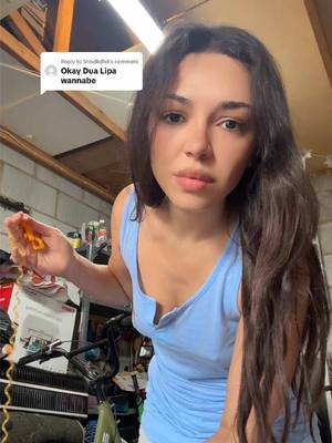 A post by @lavbbe on TikTok caption: Replying to @Snbdhdhd #VoiceEffects ermmm I never thought I’m a Dua Lipa wannabe 😝