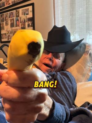 A post by @isaiahgarza on TikTok caption: I made a movie with my 100 year old bestie 🤠❤️ #movie #lol #bestfriend 
