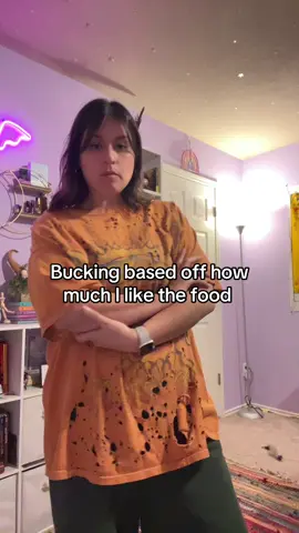 A post by @spookybabie on TikTok caption: Don’t touch my plate #fyp #dessert 