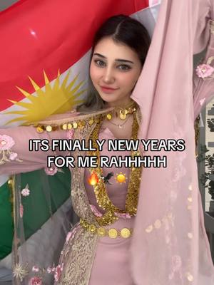A post by @nintendo.grl on TikTok caption: HAPPY NOWRUZ 🔥🔥🔥🫶🏻 LONG LIVE KURDISTAN !!! thank you so much for the beautiful dress @Kurdish Clothes by Kewsan 💓
