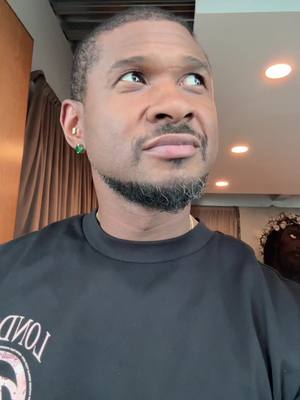 A post by @usher on TikTok caption: #Stitch with @rawswagger 👀👀#fyp 