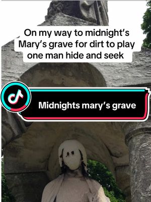 A post by @lante_scary_lives on TikTok caption: #greenscreen #scary #graveyard #midnight #midnightmary #scarytiktoks #spooky #horrortok 