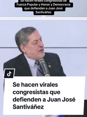 A post by @larepublica.pe on TikTok caption: “No podemos decir: papá ministro, protégeme” ¿Qué opinas? || #Peru #Lima #JuanJoseSantivañez #IntiyBryan #JoseCueto #ErnestoBustamante #FuerzaPopular #RenovacionPopular #HonoryDemocracia #Congreso #CongresoPeru #Noticias #NoticiasPeru #LaRepublica 