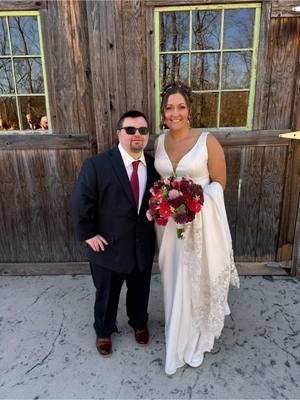 A post by @bakerbanter on TikTok caption: Derek was THRIVING on wedding day!!! 
