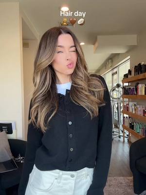 A post by @sierrafurtado on TikTok caption: Come with me to get my hir done🐻 @tiffanyscottsalon 