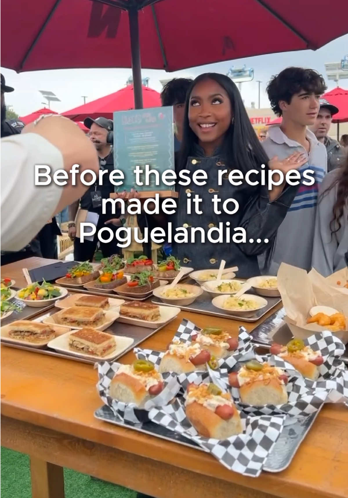 A post by @thecarlaciagrant on TikTok caption: It took a lot of trial and error but I think we came out on top 😇 Grateful to @Netflix for the opportunity to live out my chef dreams 👩🏾‍🍳