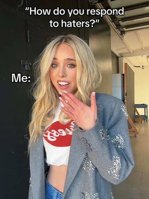 A post by @itsjennadavis on TikTok caption: My clapback 👏 On A Budget OUT NOW 💸❤️ #onabudget #newmusic ##singing##budget##fyp##foryou##jenna##funny