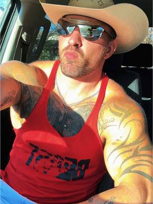 A post by @nottattedfire on TikTok caption: Cowboy #cowboy #wranglers #muscle #tattoos #BookTok #model #daddy 