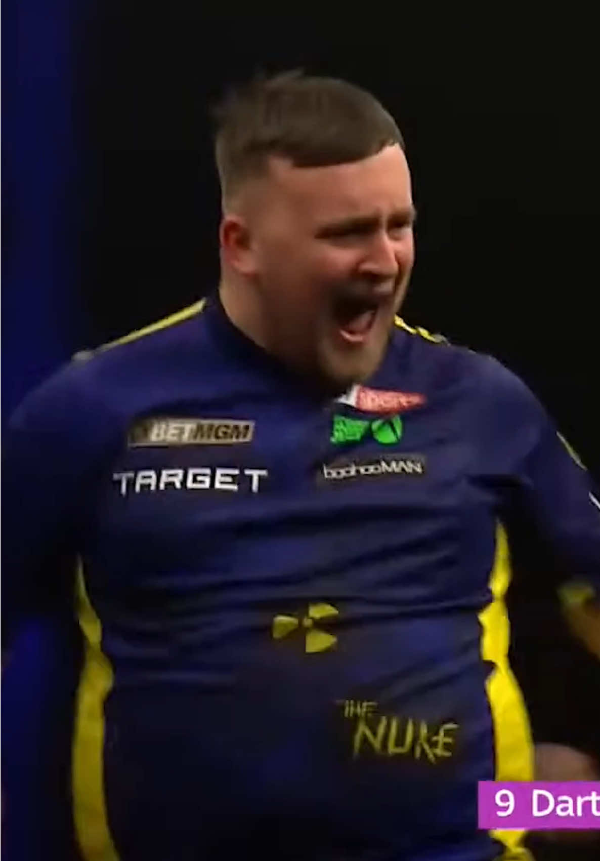 A post by @lukethenukelittler on TikTok caption: FINALLYYYY💥💪🏼 #fyp #darts #viral_video