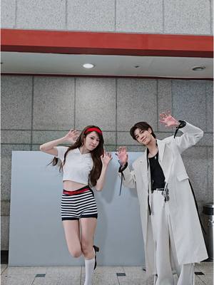 A post by @le_sserafim on TikTok caption: That's HOT #JEONGDONGWON 🍂🧥 #LE_SSERAFIM #르세라핌 #SAKURA #사쿠라 #LE_SSERAFIM_HOT ❤️‍🔥 #정동원 #NewMusic 