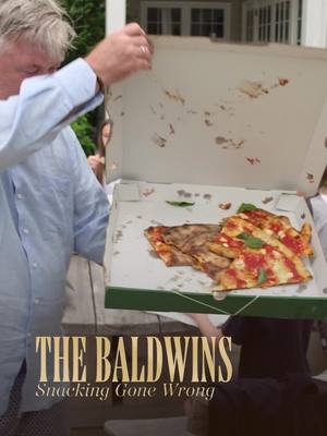 A post by @tlctv on TikTok caption: 7 kids and endless snacks! 🍕 Who knew snack time could be so entertaining? 😂 📺 #TheBaldwins Sunday 10/9c