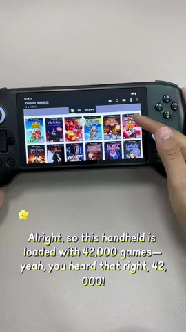 A post by @anbernic_official_usa on TikTok caption: One of the best handheld emulator on the market #anbernic #gametiktok #emulation #retrogaming #gaminglife #videogames #retro #handheldgaming #retroconsole #fyp #tiktokshopspringglowup #ps2 #3ds #wii #gamecube 