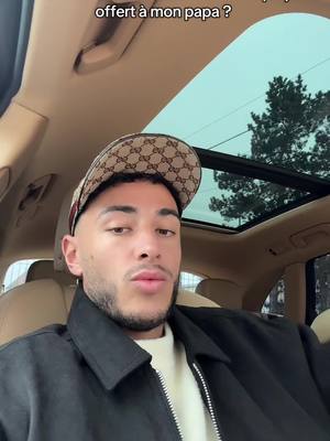 A post by @illyeskays on TikTok caption: J’crois que la scene la plus triste c’est mon papa qui re regarde la video que j’ai fais quand je lui ai offert. Promis papa je ferais tout mon possible pour t’émerveiller à nouveau devant une voiture 💔❤️‍🩹