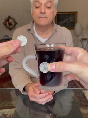 A post by @milaadkmagic on TikTok caption: MAGIC COIN TRICK TUTORIAL 😱🤣 #magic #cointrick #magician #tutorial