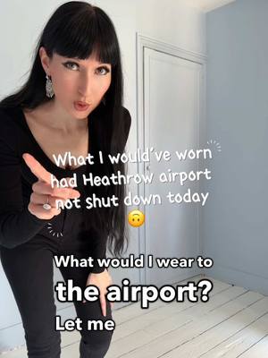 A post by @andreasfashiongalaxy on TikTok caption: Let’s style a comfy airport outfit #letsgetdressed 