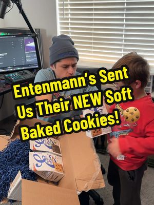 A post by @dannydorito23 on TikTok caption: These NEW Soft Baked cookies are great! @Entenmanns_Official #cookies #unboxing #review #family 