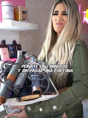 A post by @queenbuenrostro on TikTok caption: ♥️ Si no han probado este nuevo cepillo tienen que correr a hacerlo @SHEGLAM @SHEGLAM.HAIR #SHEGLAM  #SHEGLAMHAIR #SHEGLAMItCurl #SHEGLAMHotStreak