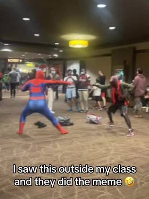 A post by @barstoolsports on TikTok caption: Spider-Man meme 🤣 @Lights Camera Pod (via:@brillionaire) 