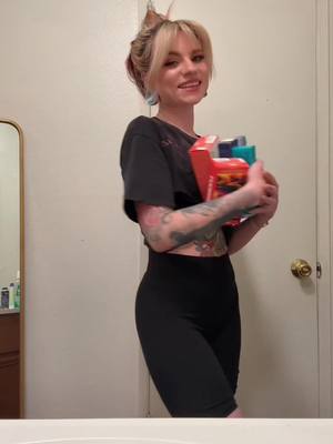 A post by @redwolfieee on TikTok caption: You’ll be just fine 🤍🧡🖤#haircolor #dyemyhairwithme #fypage 