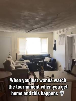 A post by @barstoolsports on TikTok caption: Bro has March Madness at home 💀 @Barstool U (via:ryan.matheson14/ig) #MarchMadness #mbb 