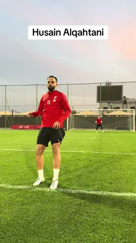 A post by @moderngoalkeeper on TikTok caption: Shooting challenge vs. Husain Alqahtani from Al Qadsiah FC #foryou #goalkeeper #fyp 