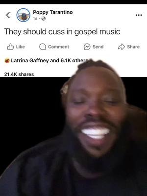 A post by @chazbruce0 on TikTok caption: Not cussing in gospel music 🤣🤣🤣🤣
