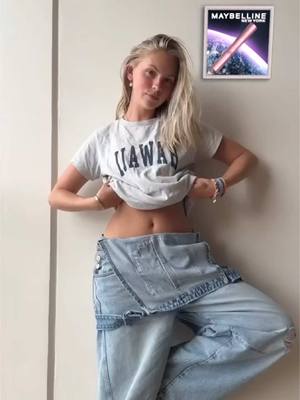 A post by @jordynjones on TikTok caption: vacation ootddd!  never complete without @Maybelline NY 