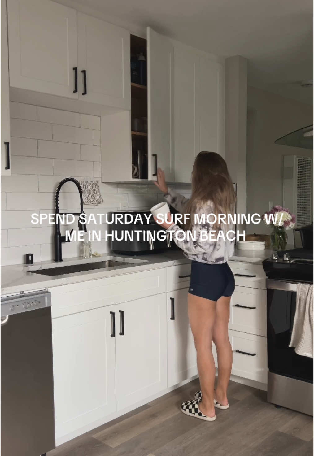 A post by @samwallacefitness on TikTok caption: A life I’ve prayed for since I was 6 years old. 🫶🏼 #surf #huntingtonbeach #lifestyle #beachlife #surfergirl 