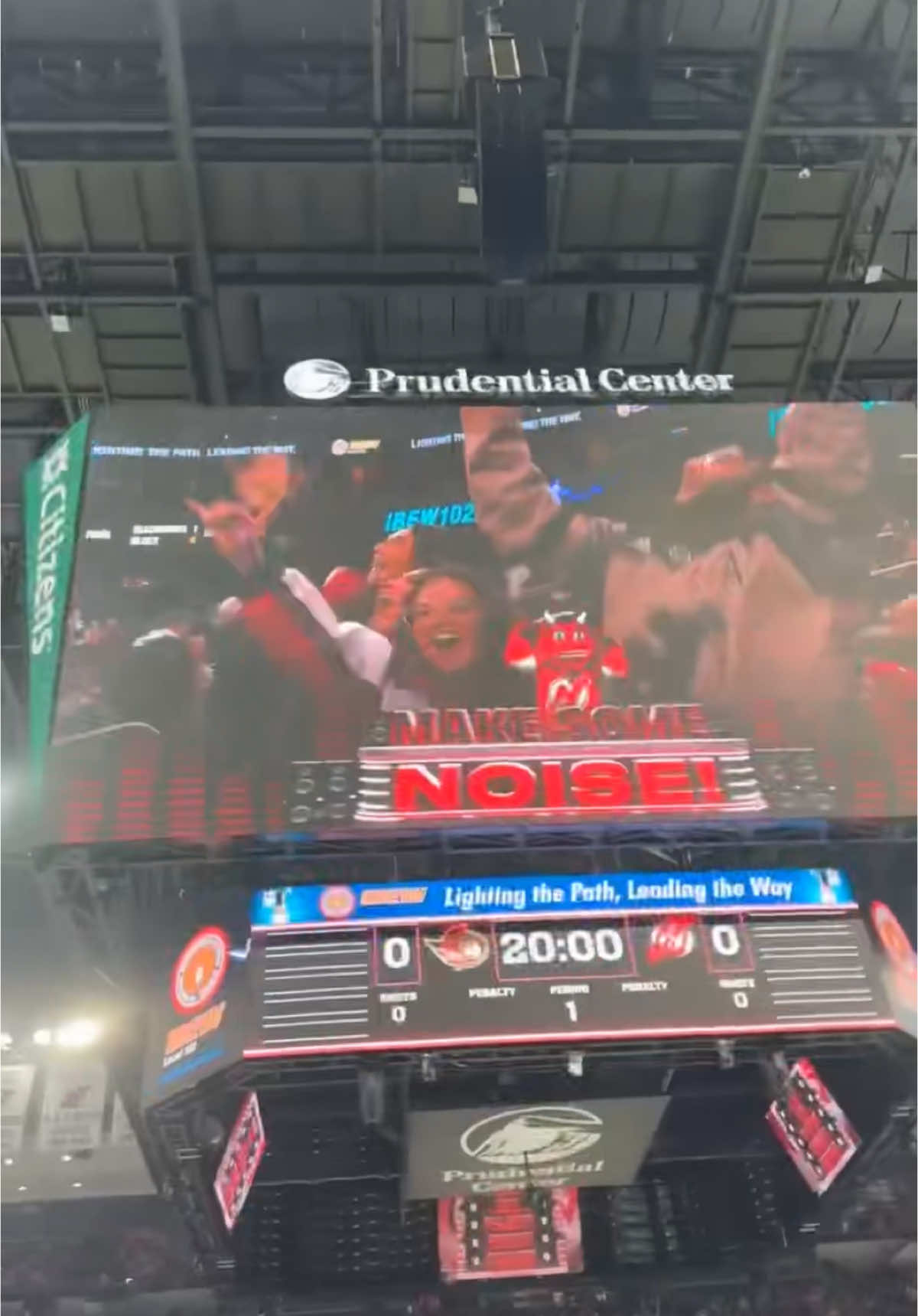 A post by @mrrxbabi on TikTok caption: at the rock, all your dreams come true #therock #njdevils