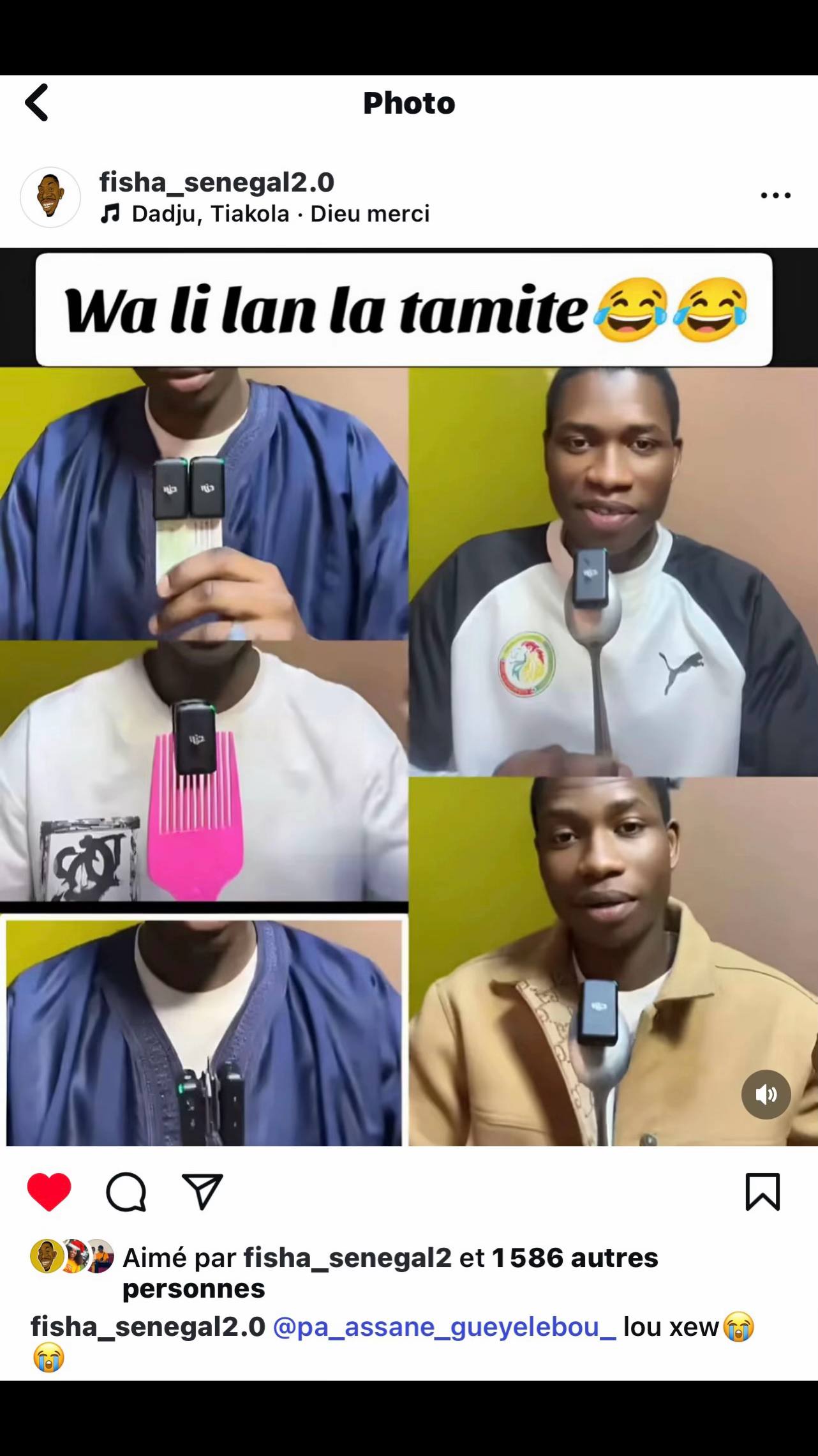 A post by @pa_assane_gueye_9 on TikTok caption: Je vous demande pardon population 🙏🏾 @OMAR AFRICA togne ngama #senegal #paassanegueye #ramadan #microdepaassanegueye #fatel 