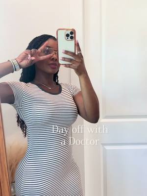 A post by @drchi_fit on TikTok caption: Another day another post-call day🫶🏾#obgyndoctor #selfcare #worklifebalance 