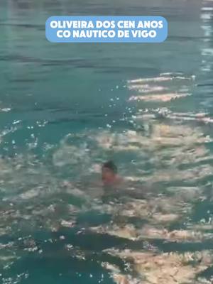 A post by @rccelta on TikTok caption: 🫒 Nuestra #OliveiraDosCenAnos sigue brillando. El himno de @C. Tangana sonó en el Campeonato Gallego de Natación Artística en Ourense, donde el Real Club Náutico de Vigo fue subcampeón 🩵🥈 #RCCelta #ODCA #Oliveira #Galicia #CTangana #Pucho #NauticodeVigo #Vigo #OliveiraDosCenAnos 