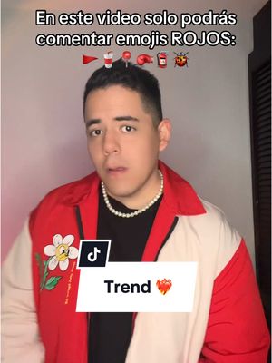 A post by @kaiser.jc on TikTok caption: Solo podrás comentar emojis ROJOS ❤️‍🔥📍🥊🥤🧯#kaiser #kaiserjc #pov #povs #filtros #historias #longervideos #baile #trend 
