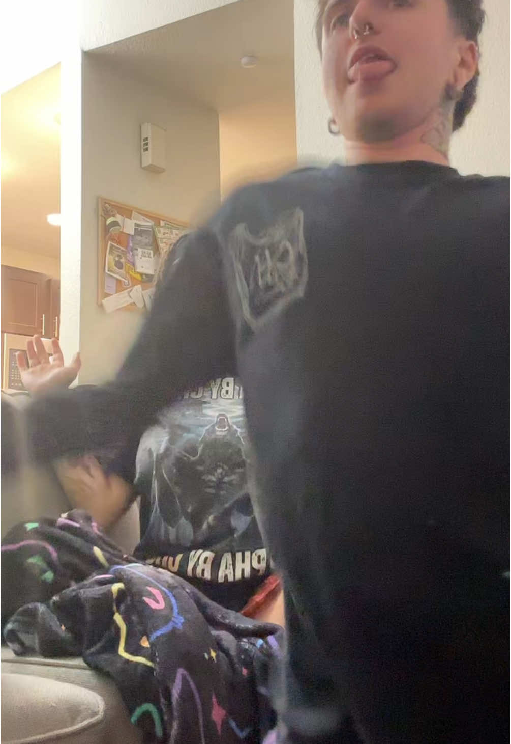 A post by @queerhummus on TikTok caption: dancing to what desserts we like