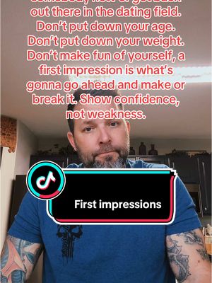 A post by @caliboy17_17 on TikTok caption: I can’t tell you how many people lack the confidence, they feel like putting themselves down as an open liner to start communicating with the person by putting down their weight and their age. That to me is a huge red flag when you lack confidence within yourself and you’re trying to meet someone it’s a turn off. #alabama #dadsoftiktok #dating #relationships #single #firstimpression 