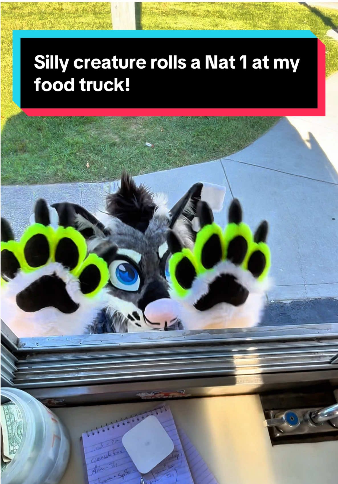 A post by @khajiitkat on TikTok caption: @Fizzy Fox Soda Shop adventures with Aero Diver! 
