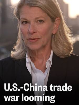 A post by @nbcnews on TikTok caption: GOP Senator Steve Daines’ visit to China may signal tariff negotiations between the U.S. and China are on the horizon as a trade war looms.
