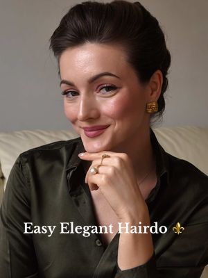 A post by @s.nova.vintage on TikTok caption: French Braid hairstyle. Easy and elegant ⚜️ #hairdo #frenchbraid #eleganthairstyles #eleganthair #vintageglamour #vintageglam #1960s #1960sfashion #oldmoneystyle #vintagehair #retrohair  #classichollywood #vintageblogger  #vintagemakeup #vintagevogue   #oldmoneyaesthetic #classystyle #elegantstyle #vintagehollywood #vintageblog  #40shair #retrohair #retrohairstyle