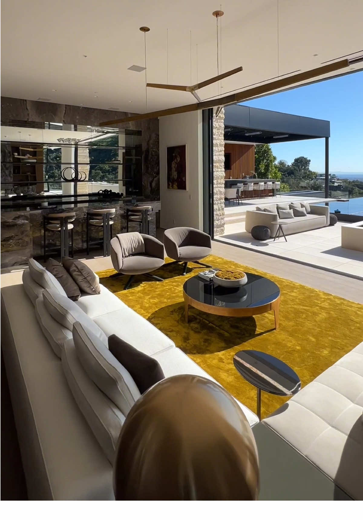 A post by @luxlistings on TikTok caption: What’s your take on this Los Angeles luxury mansion? 🎥: @luxlistings 