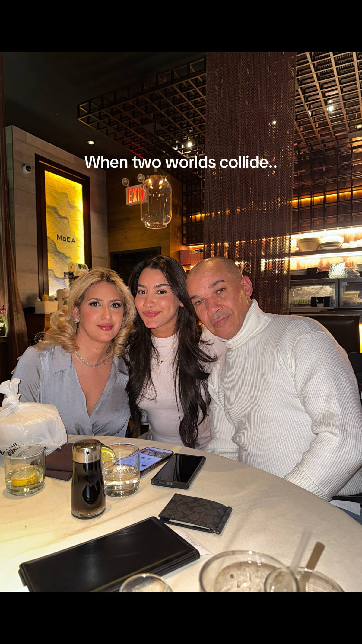 A post by @analiscruzx on TikTok caption: They been separated for as long as I can remember but I’m so grateful to have them both there for me since, no matter what. 