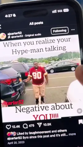 A post by @ajcarter5252 on TikTok caption: Running into TikTok/instagram famous ppl on public transportation is crazy 😜 🤣🤣 w @Isiah Kelly #fyp #ajcarter52 #comedy 
