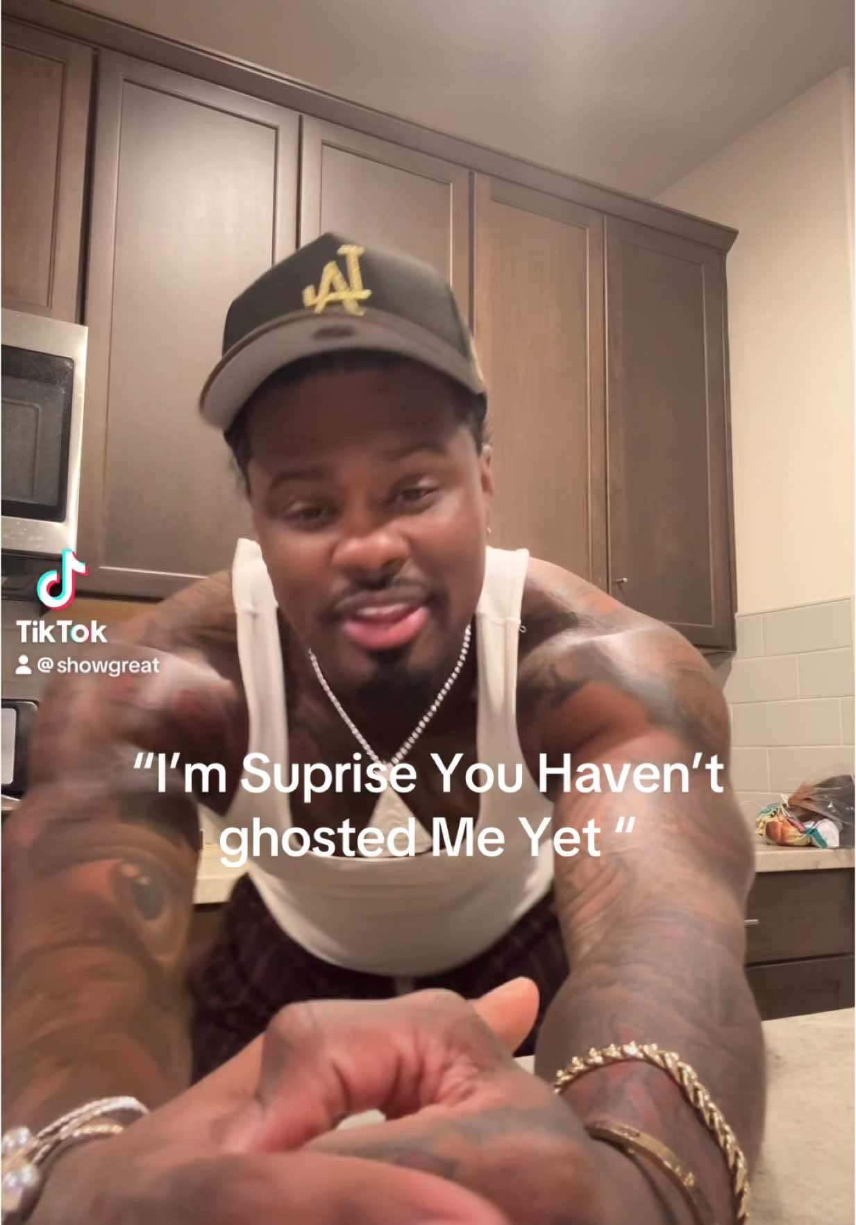 A post by @showgreat on TikTok caption: lol just wait on it baby😂🫠🥴 #fyp #fypシ #foryoupage #