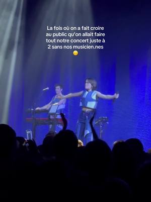A post by @coltleduo on TikTok caption: ILS ÉTAIENT CACHÉÉÉS !! On remet ça au Trianon et à l’Ancienne Belgique en février 2026 ! #coltleduo #concert #anciennbelgique #lacigale 