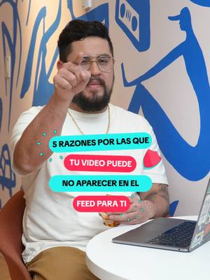 A post by @tiktoklatam on TikTok caption: ¿Te has preguntado por qué tu contenido no aparece en el feed Para Ti de TikTok? Descubre con esta información de Academia de Creadores como podrías lograrlo #AcademiaDeCreadores 